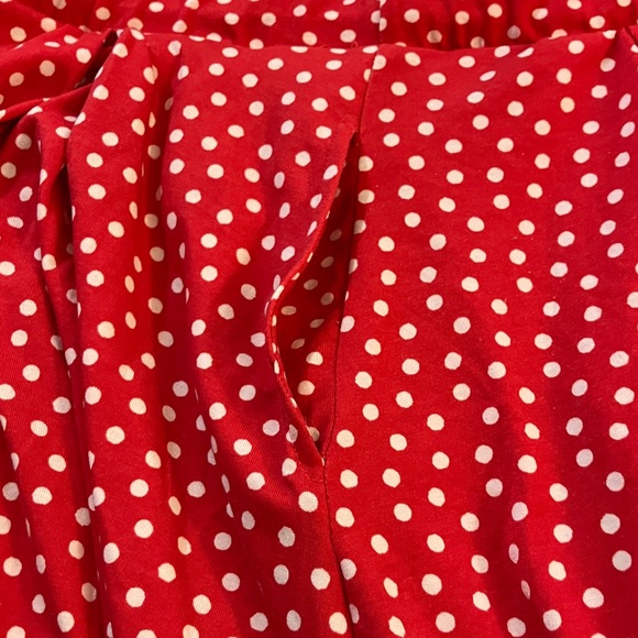 Knit pleated skirt, knee length - Picture 3 of 5